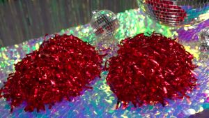 Cheerleading Pompoms Design Cheer 1 pair Pom Poms for Cheering Events
