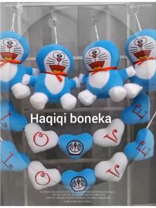 paket boneka hiasan kaca mobil gratis tempelan kaca boneka karakter
