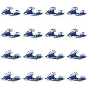 PRAJNA | Prajna 10PCS Wholesale Mountain Applique Embroidery Patch On Clothes Outdoor Iron On Patches For Clothing Thermoadhesive Patches