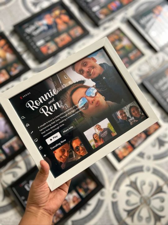 Picture frame display in wall Netflix frame | Lazada PH