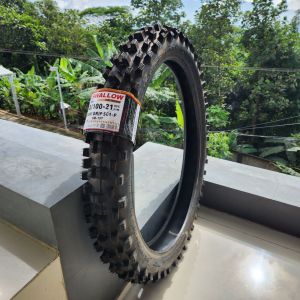 Termurah Ban Swallow MAXI GRIP SG1-F 80/100-21Baru Ban Luar Swallow TubeType