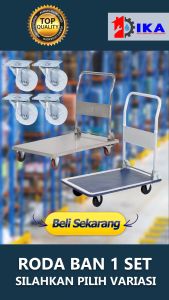 Roda Caster Roda Etalase Roda Bulat Karet TG 50 UKURAN JUMBO Roda Kursi Lemari Rak 1 KTK