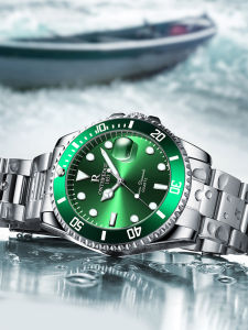 RUIZHIYUAN | Mens Mechanical Quartz Watch fashionable business casual waterproof