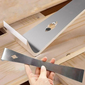 3 in 1 Flat Head Pry Bar Stainless Steel Woodworking Scraper Multifunction Lever Wooden Board Dismantling Spatula Nail Lift Tool