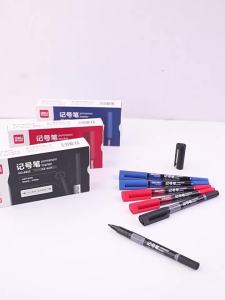 deli | Waterproof Oil-proof Art Marker Pen Dual-tipped