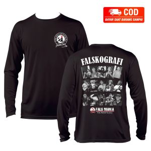 Kaos Distro. IWAN FALS - FALSKOGRAFI Kaos Fals Mania Kaos band