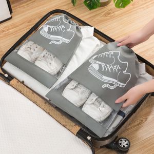 กระเป๋าเก็บรองเท้า กระเป๋าเก็บรองเท้า เชือกผูกรองเท้า กระเป๋าเก็บรองเท้า กันน้ำ กันฝุ่น บำรุงรักษารองเท้า ใช้ได้กับรองเท้าต่างๆ