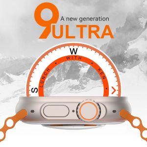 Xiaomi S9 Ultra Smart Watch Series 9 NFC Bluetooth Call Waterproof Smart Watch 9 Wireless Charging For Ios and Android