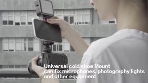 KẸP ĐIỆN THOẠI LÊN MÁY ẢNH XOAY 360 ULANZI ST-06S