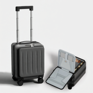 VCC | Cabin-Sized Lightweight Front-Access Luggage 18 Inch