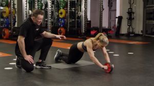 UFC AB Wheel for Abdominal Workout/Training/Gym/Exercise