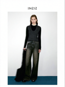 INSIS FEMME | Retro High-Count Wool Winter Knit Vest Sweater