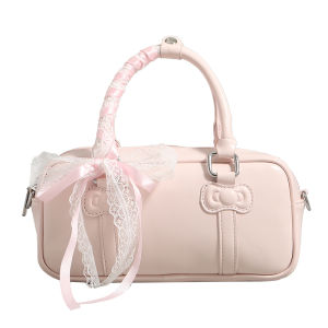 Urban Revivo | Bow Decorative Bowling Bag Multipurpose Crossbody