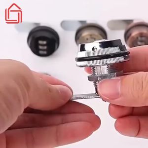 Ổ khóa chống trộm mật khẩu 3 số hợp kim cao cấp | Khóa tủ chống trộm mật khẩu số