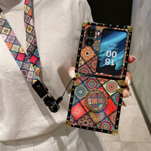 Case for Oppo Find N2 Flip CoverUltra Thin Hard PC Find N2 Flip Case Ring Shockproof Lightweight Protective Case