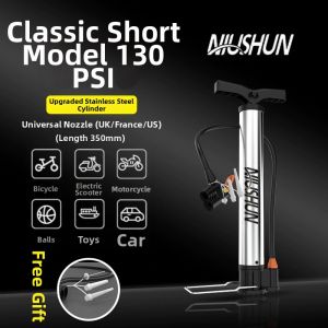 Portable Pressure Gauge Bicycle Pump