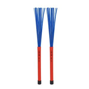 IRIN | IRIN Bàn Chải Trống Có Thể Thu Vào Nylon Frosted Handle Phụ Kiện Nhạc Cụ Gõ Chống Trượt Màu Đỏ/xanh Cho Hộp Dùi Trống