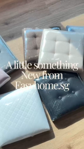 Easyhome.sg Ottoman Storage Box Premium Velvet Fabric Leather | 76x38cm / 38x38cm | Storage Organizer Stool Seat Chair