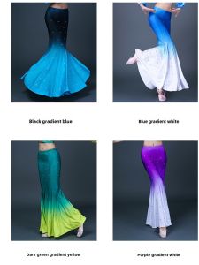 Adult Womens Half Skirt Dance Performance Costume Tai Ethnic Dance Practice Suit Healthy Fabric Spring Collection 2023