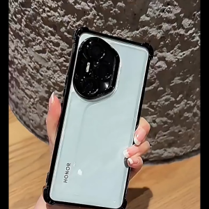 เคส Honor 400 Pro เคส Honor 400 เคส Honor 400 Lite เคสโทรศัพท์แบบใส เปลือกนิ่มกันกระแทก เลนส์หุ้มเต็ม ถุงลมนิรภัยหนา ชุบไฟฟ้า