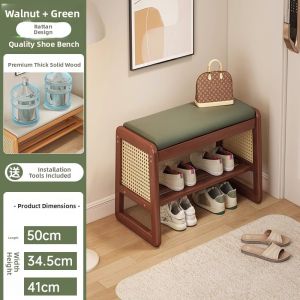 CHUJUN | Elegant Entryway Shoe Bench with Storage