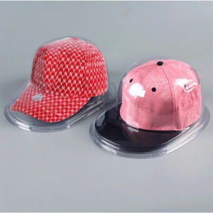 Innovation Baseball Cap Duck Tongue Hat Anti-Deformation Display Stand Can Hang Transparent Box Storage Cap Support Dust Cover