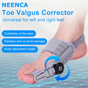 NEENCA Adjustable Bunions Toe Corrector Hallux Valgus Corrector Toe Separator Pain Relief Orthopedic Supplies Pedicure Foot Care