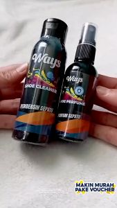 WAYS PAKET Pembersih & Parfum Sepatu / Shoe Cleaner + Shoe Perfume HK