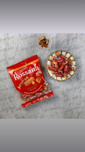 Rossana Salted Caramel Candy – Italian Premium Sweet & Salty Hard Candy with Crunchy Caramel Filling 150g Bag
