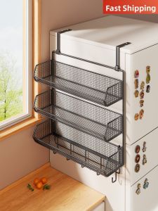 Hanging Side Shelving Rack Multifunctional Space Saving