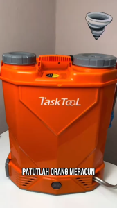 TASKTOOL 20L/15L Knapsack Sprayer Pum Battery Pump Portable Gardening Tools Electric Sprayer Pam Racun Agricultural Spray电动农药喷雾器Sprej pestisid elektrik