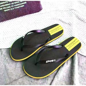 sandal jepit pria distro motif sport simpel terbaru