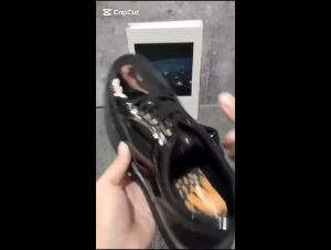 ZVN Axrion Sepatu Pantofel Pria Hitam Formal Oxford Casual