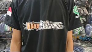 KAOS TSHIRT BAJU DISTRO HIDUP ITU DAMAI