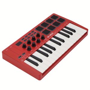 M-VAVE | Bàn Phím Điều Khiển MIDI Bluetooth M-VAVE SMK-25 25 Phím Có Thể Sạc Lại Với 8 Pad RGB & 8 Núm Xoay Dành Cho Sản Xuất Âm Nhạc