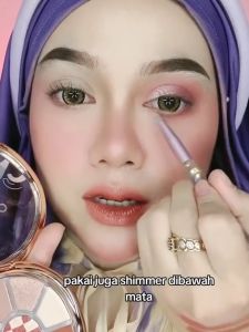 O.TWO.O Love Mark Eyeshadow Pallete | 9 Warna High Pigment Waterproof Long-Lasting