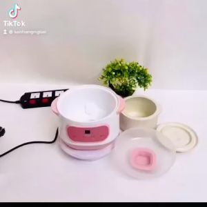 Nồi Nấu Cháo Chậm Cho Bé - Ninh Hầm Nấu Cháo Chưng Yến Hấp Súp