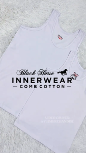 BLACK HORSE INNERWEAR SANDO WHITE (ADULT & KIDS)