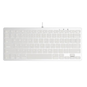 JOMAA | External Backlit Silent Ergonomic Thin USB Wired Keyboard