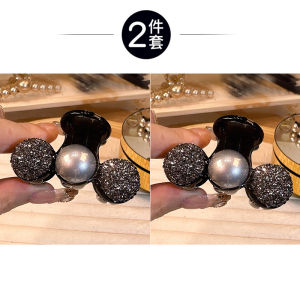 Small Hair Clips Womens Half Updo Hair Accessories Summer Grab Clip Stylish Sensation Back of Head Korean Fashion Trend