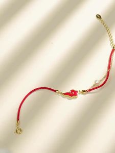 Good Luck S925 Silver Freshwater Pearl Bracelet 5-6mm