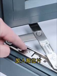 Window Stopper Limiter Stainless Steel No Punch Safe Child Pet Proof Lokal Home Window Ventilation Lock