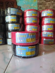 ARWANA Kabel NYA arwana 2.5 50yard Warna HITAM DAN MERAH Kawat Tunggal