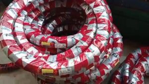 น้ำหนัก รับบุหรี่ได้ดีเยี่ยม ยาง HUT POLO502 ลายแบทเเลท ขอบ 17 และ 18