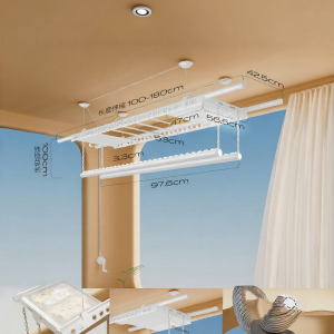 MINGZHI | Manual Lifting Drying Rack Home