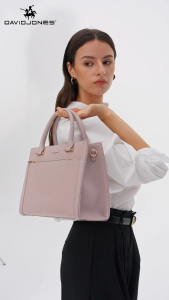 David Jones Paris women tote bag pu leather female handbag lady shoulder bag