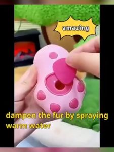 3 In 1 Pet Spa Indoor Steam Cat Steam Brush For Massaging Cats And Dogs Grooming Comb With Electric Spray Water Steam Soft Silicone Brush Kitten Pet Bath Brush Cat Dog Hair Hair Comb Remover