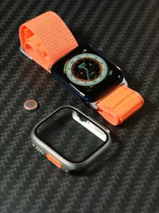 Compatible for Apple Watch Series 8 7 4/5/6/se 45mm 41mm 44mm Screen Protector Case upgrade Hard PC Case with Tempered Glass Screen Protector for smart watch smart watch Accessories