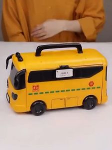 MALOTOYS - Koala Diary Bus Cruise Boat Ambulance School Bus Caravan Picnic Doll Family House Families Play House Rumah-Rumahan Besar Boneka Pretend Play Boy Girl Villa Kayu Mainan Anak Large Malo Toys