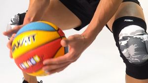 JINGBA สนับเข่า สนับเข่าวอลเลย์บอล( 1คู่ ) 2.4cm ฟองน้ําหนา แผ่นกันกระแทก sports knee pads ป้องกันการชน ปกป้องเข่า ลดอาการปวดเข่า แผ่นรองเข่า